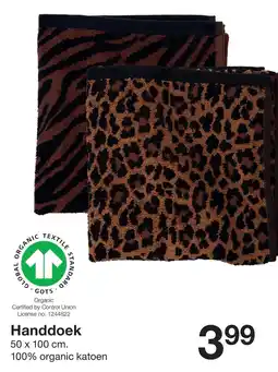 Zeeman Handdoek aanbieding