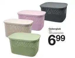 Zeeman Opbergbak aanbieding