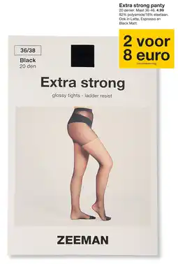 Zeeman Zeeman Extra strong panty aanbieding