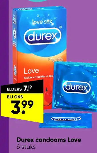 Big Bazar Durex condooms Love aanbieding