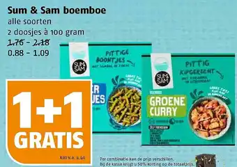 Poiesz Sum & Sam boemboe aanbieding