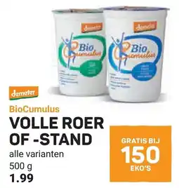 Ekoplaza demeter BioCumulus aanbieding