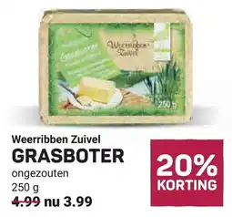 Ekoplaza Weerribben Zuivel GRASBOTER aanbieding