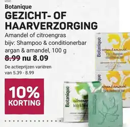 Ekoplaza Botanique GEZICHT- OF HAARVERZORGING aanbieding