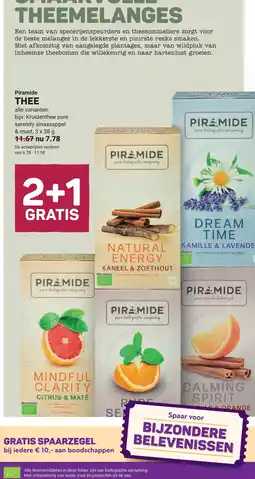 Ekoplaza Piramide thee aanbieding