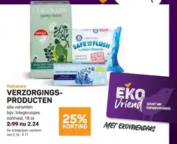 Ekoplaza Natracare verzorgingsproducten aanbieding