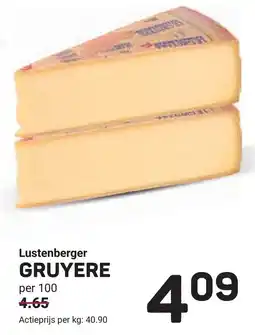 Ekoplaza Lustenberger GRUYERE aanbieding