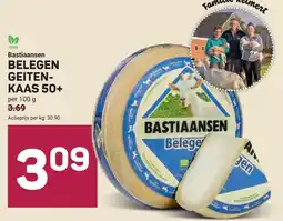 Ekoplaza Bastiaansen Belegen Geitenkaas 50+ aanbieding