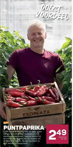 Ekoplaza Puntpaprika aanbieding