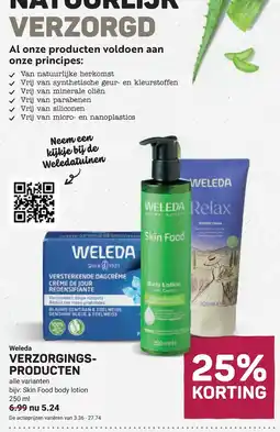 Ekoplaza Weleda verzorgingsproducten aanbieding