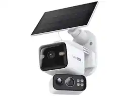 MediaMarkt Tapo Tc93d Kit Solar Pan/tilt Slimme Buitencamera Met Twee Lenzen Binnencamera Wit aanbieding
