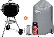 Coolblue Weber Barbecuepakket Bar-B-Kettle 47 cm aanbieding
