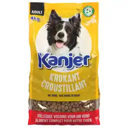 Pets Place Kanjer Hond Krokante Brokken - Hondenbrokken - Gevogelte&Groente&Vlees 4 kg aanbieding