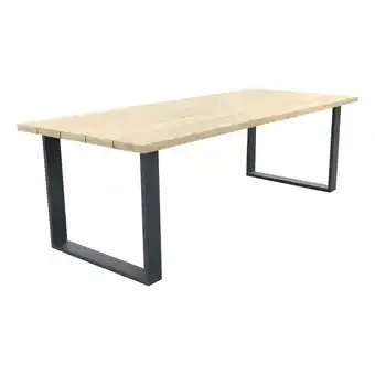 fonQ VDG Pasto teak dining tuintafel 240 x 100 cm. - Xerix aanbieding