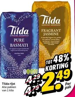 Hoogvliet Alle Tilda rijst aanbieding