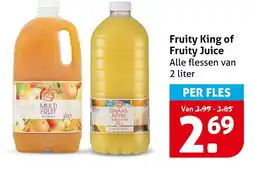 Hoogvliet Alle Fruity King of Fruity Juice aanbieding