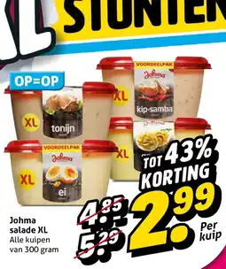 Hoogvliet Alle Johma salade XL aanbieding