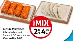 Hoogvliet Alle Kies & Mix vlees aanbieding