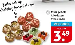 Hoogvliet Alle Mini gebak aanbieding