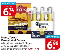 Hoogvliet Alle Brand, Texels, Karmeliet of Corona aanbieding
