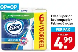 Hoogvliet Edet Superior keukenpapier aanbieding