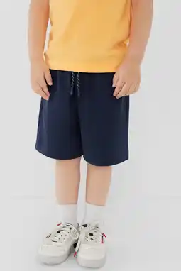 Wehkamp s.Oliver sweatshort donkerblauw aanbieding
