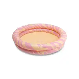 Wehkamp Swim Essentials vibrant stripes roze kinderzwembad (Ø100 cm) aanbieding