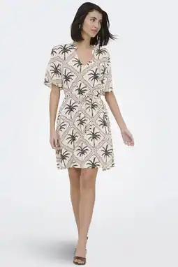 Wehkamp JDY blousejurk met print - zand aanbieding