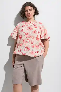 Wehkamp Zizzi blousetop Plus Size - ecru aanbieding