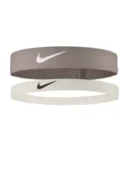 Wehkamp Nike hoofdbanden Flex - lichtbruin/ecru (set van 2) aanbieding