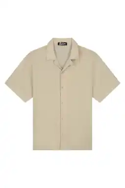 Wehkamp Malelions regular casual overhemd beige aanbieding