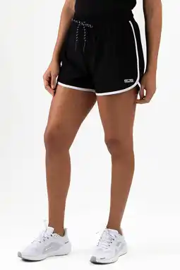Wehkamp Sjeng Sports sportshort Wisdom zwart aanbieding