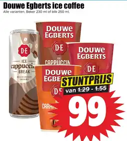 Dirk Douwe Egberts ice coffee aanbieding
