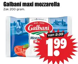 Dirk Galbani maxi mozzarella aanbieding