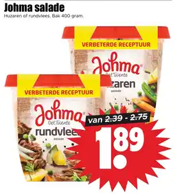 Dirk Johma rundvlees salade aanbieding