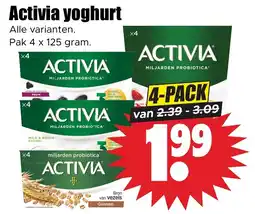 Dirk Activia yoghurt aanbieding