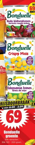 Dirk Bonduelle groente aanbieding