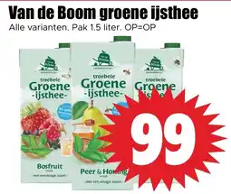 Dirk Van de Boom groene ijsthee aanbieding