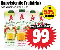 Dirk Appelsientje Fruitdrink aanbieding