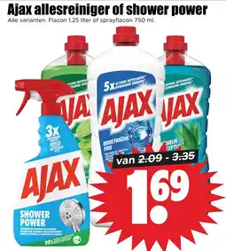 Dirk Ajax allesreiniger of shower power aanbieding