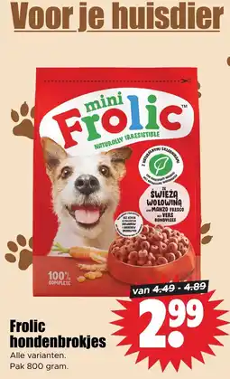 Dirk Frolic hondenbrokjes aanbieding