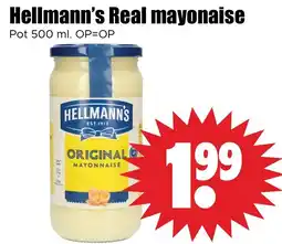 Dirk Hellmann's Real mayonnaise aanbieding