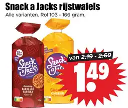Dirk Snack a Jacks rijstwafels aanbieding