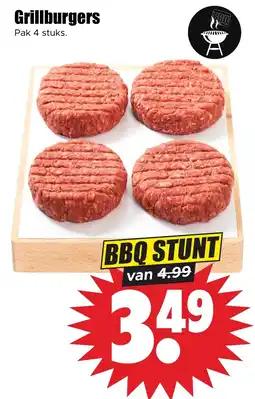 Dirk Grillburgers aanbieding