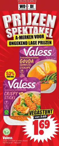 Dirk Valess Gouda schnitzel of crispy sticks aanbieding