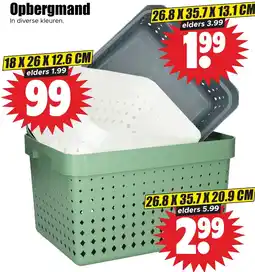 Dirk Opbergmand aanbieding