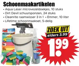 Dirk Aqua Laser microvezeldoekjes aanbieding