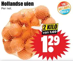 Dirk Hollandse uien aanbieding