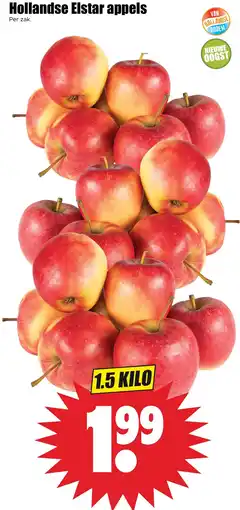 Dirk Hollandse Elstar appels aanbieding