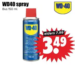 Dirk WD-40 spray aanbieding